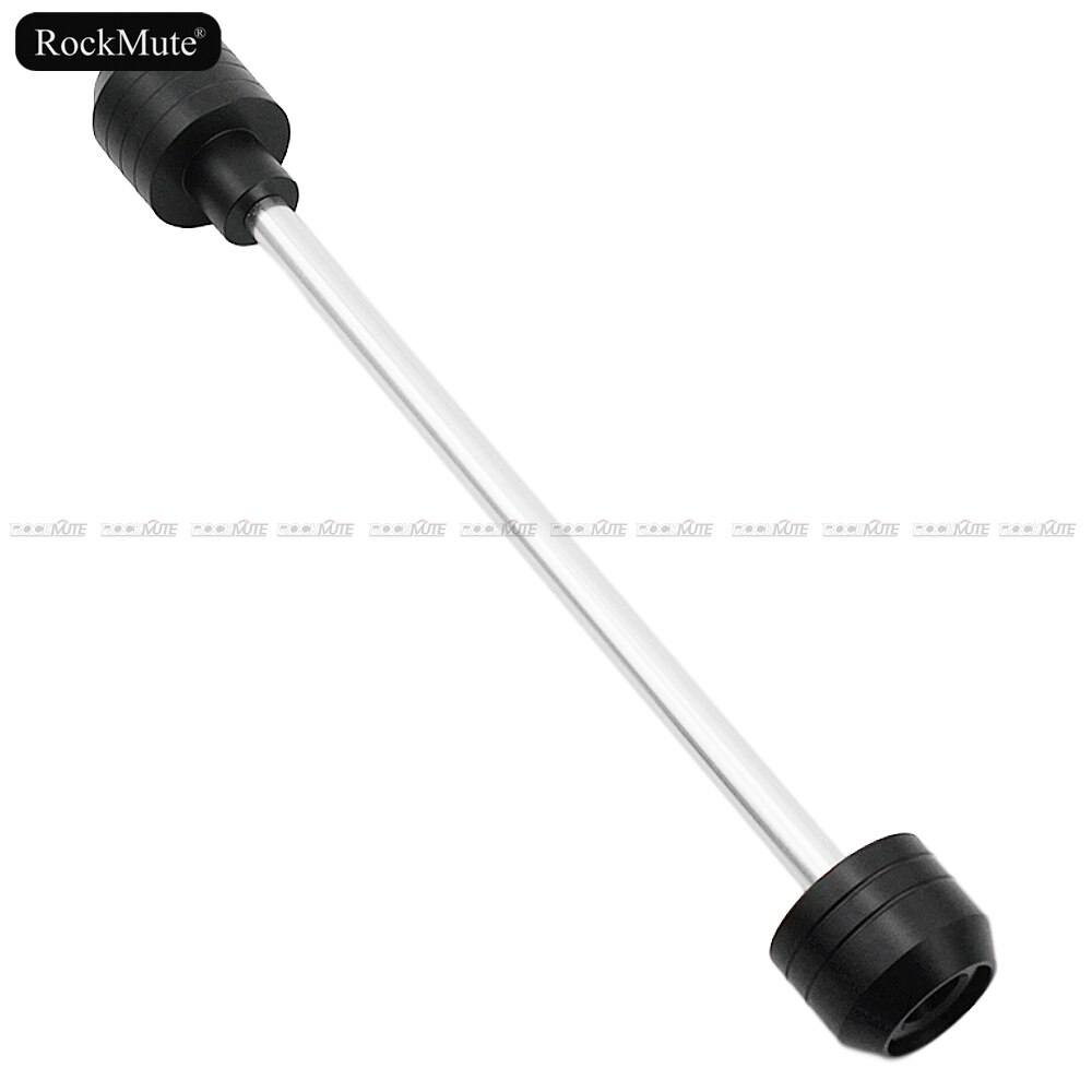 Deslizadores de horquilla de rueda de eje delantero/trasero, Protector contra choques para Yamaha YZF-R6 2003 2004 2005 YZF R6, protección contra caídas de motocicleta: Rear Black