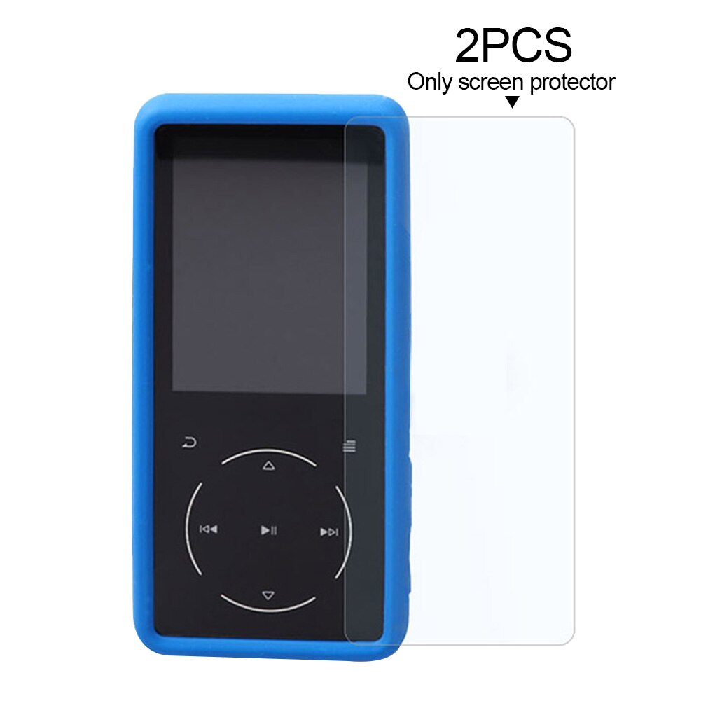 Protecteur d'écran lisse pour lecteur MP3 Ultra fin, 2 pièces, accessoires de remplacement en verre trempé pour SOULCKER D16