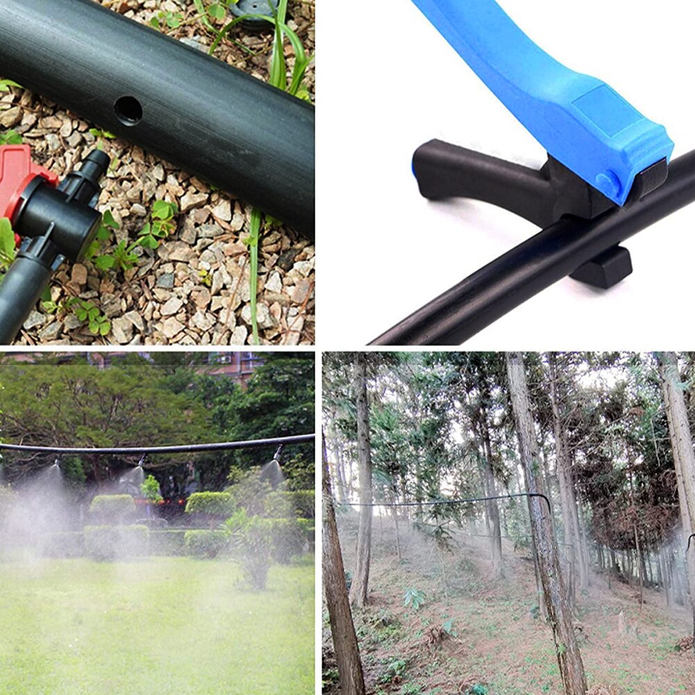 Drip Irrigation Tubing Hole Punch Tool Drip Tubing Fitting Insertion Tool for Drip Sprinkler System Barb Insert Clip Gun 1 order