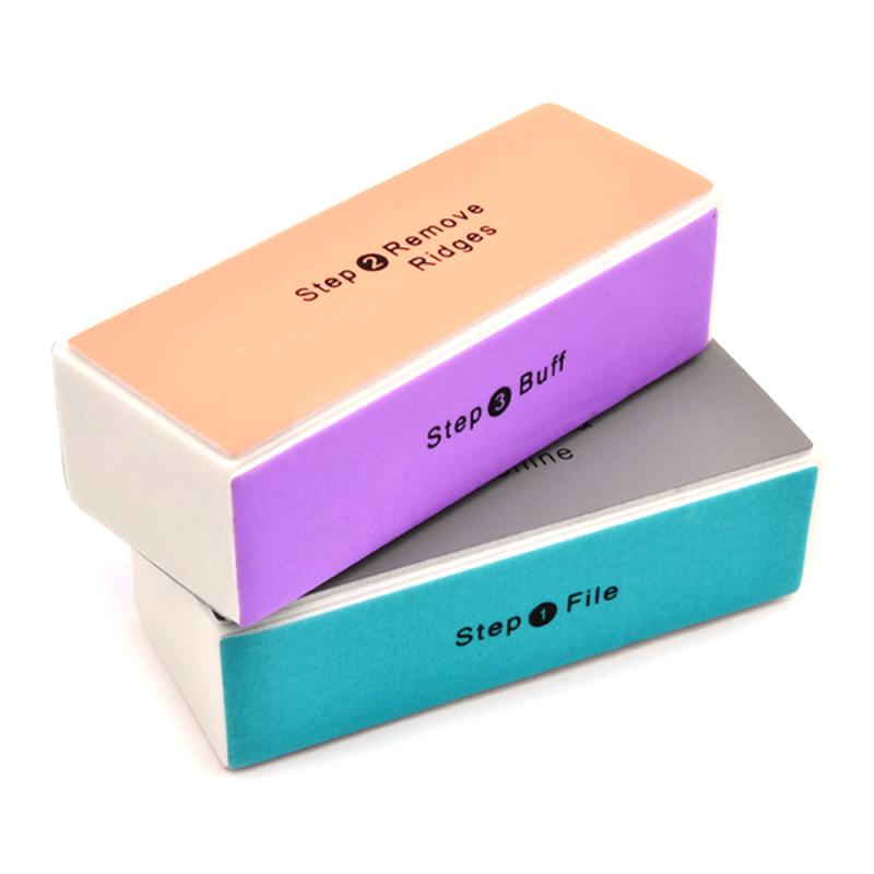 1/3Pc polerka robić paznokci 4 sposób bufor gąbka robić polerowania manicure żart twój plik bufor robić paznokci paznokcie artystyczne Sztuka polerowanie z pilnik robić paznokci