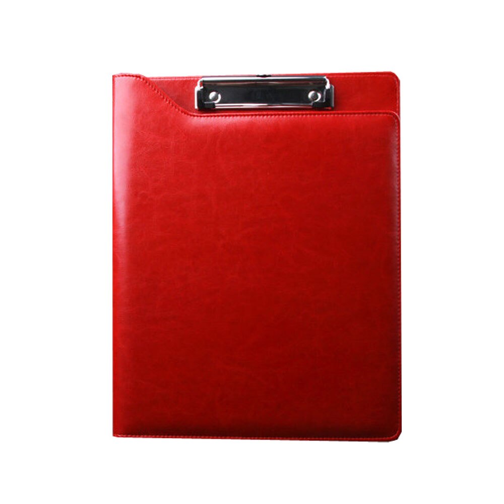 A4 Red Leather Password Document Bag Manager File Folder TPN071: Default Title