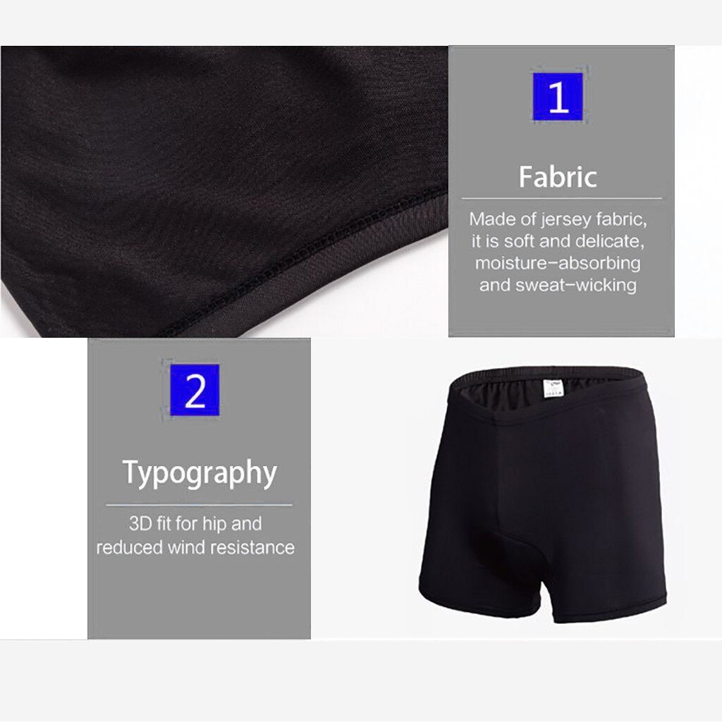 3D Gel Pure Kleur Mannen Biker Shorts Ondergoed Broek Gewatteerde Ademend Lichtgewicht Fiets Fietsbroek Ciclismo Masculino #30