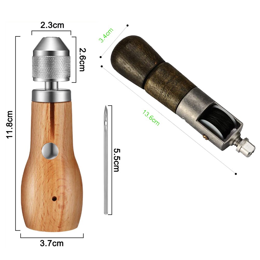 Leder NäHenne Ahle Gewinde Bausatz DIY Manuelle Nähmaschine Schnelle Hefter Leder Handwerk NäHenne Schuster Leinwand Reparatur Werkzeug