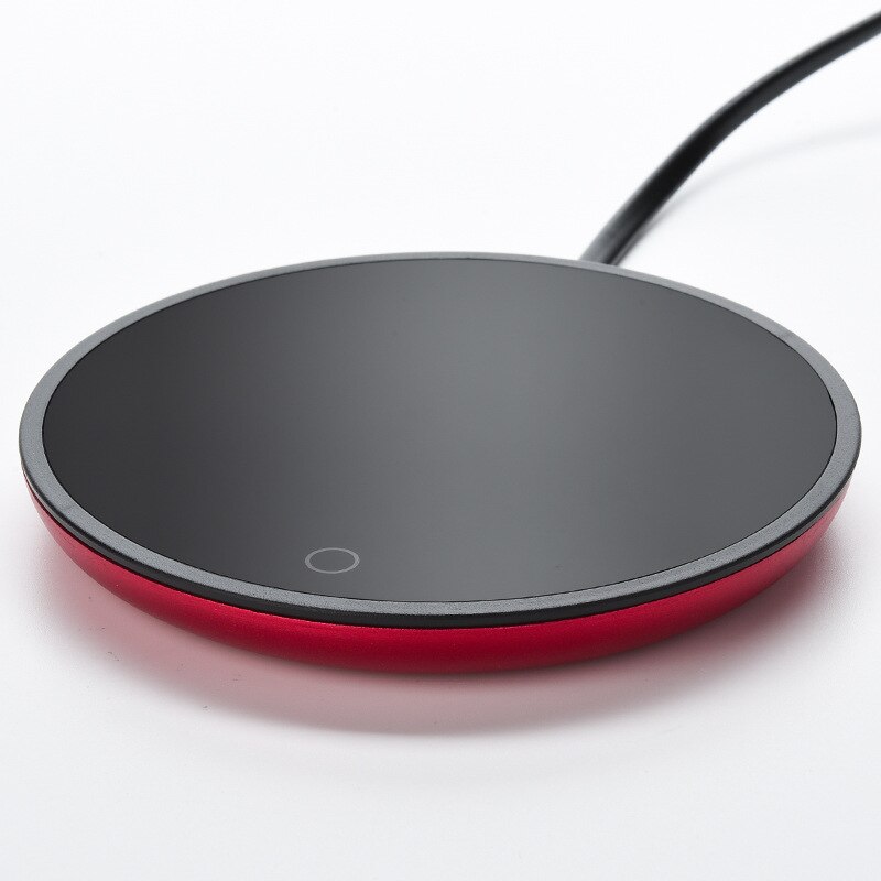 Smart temperatur elektrisk kaffevärmare för skrivbord hemmakontor mjölkte värmedyna sensing touch control kaffemuggsvärmare: T1 / Eu-kontakt