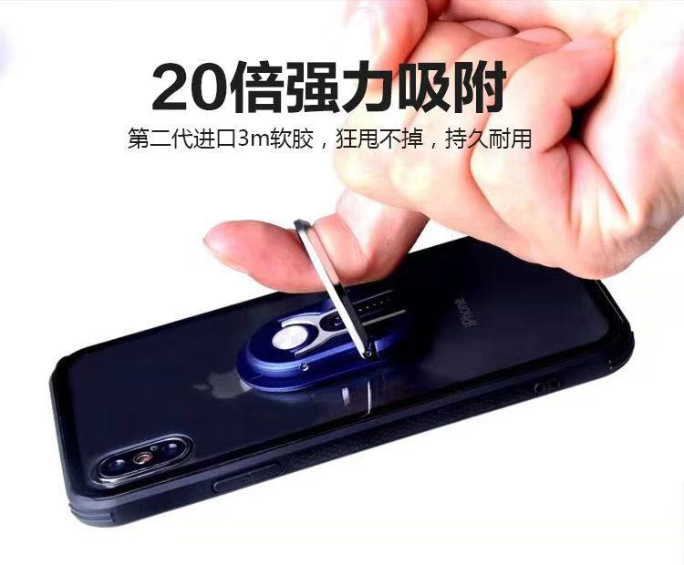 Stijl Gratis Spinning Universele Mobiele Telefoon Ondersteuning Vastgemaakt Ring Auto Navigatie Luchtuitlaat Lui Auto Gemonteerd