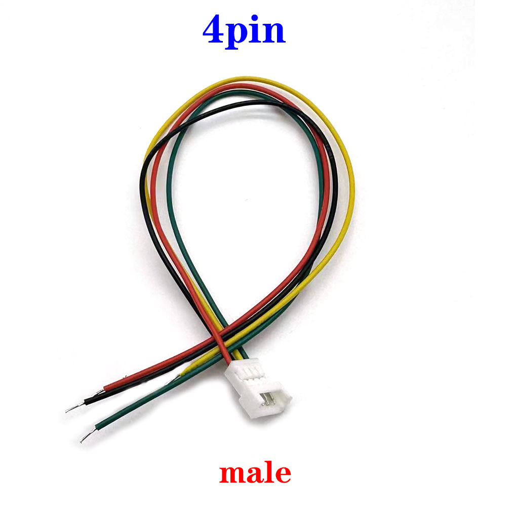 1-5PCS JST1.25 2Pin wire connector plug socket JST PH1.25mm 2P male female socket battery charging cable terminal