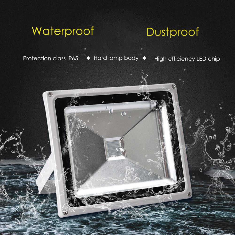 RGB LED Flood Light Projection Light Remote Control Changing Landscape Lamp For Outdoor Courtyard Lawn Projection Lights