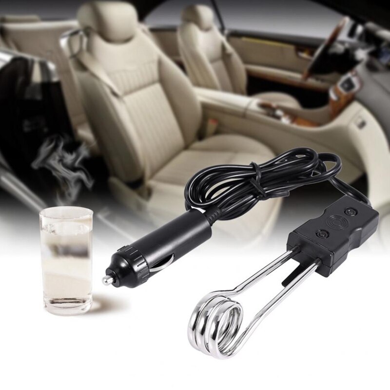 Portátil 24V coche eléctrico hervido inmersión agua calentador viaje Camping Picnic