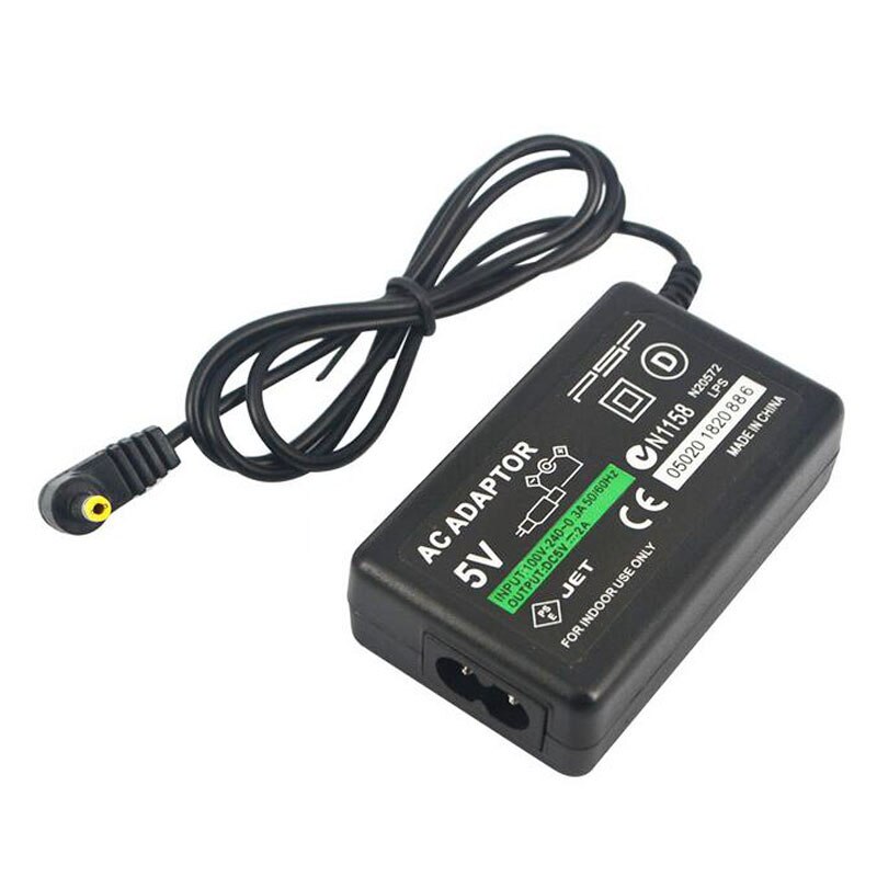 Cable de carga portátil Sony PlayStation PSP 1000/2000/3000, adaptador de fuente de alimentación 5V con enchufe UE/EE. UU. Para hogar, CA, cargador