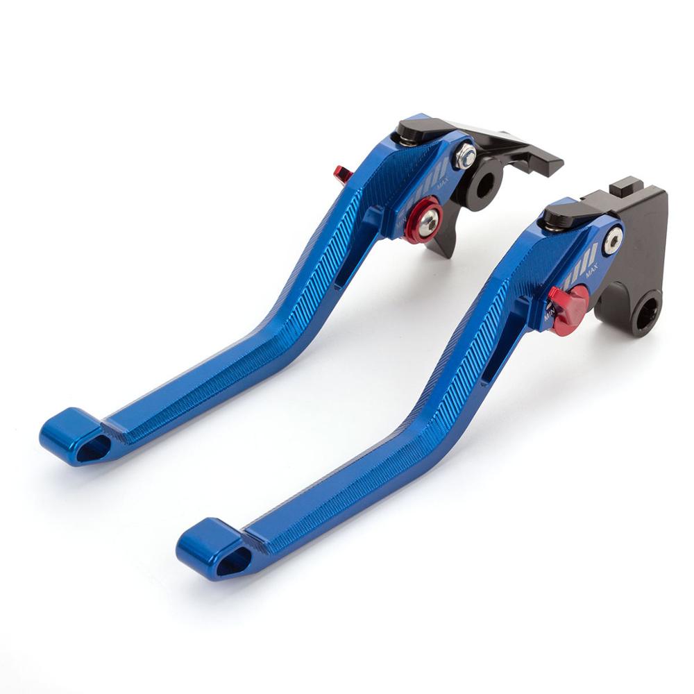 Für Suzuki GSF1200 Bandit T-V Bandit 1200 1997-2000 3D CNC Einstellbare Motorrad Bremse Kupplung Hebel Zubehör Hebel Griff Griff: lang Blau