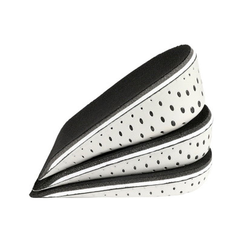 but Insoles oddychający połowa brandzel podnieść obcas wstawić Sporty buty Podkładka poduszka dla obu płci 2-4cm wzrost zwiększyć Insoles 1para