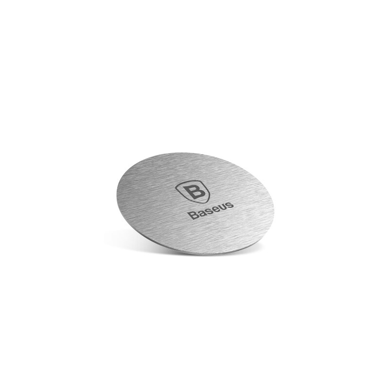 Baseus disque magnétique pour support de voiture, pour support de voiture pour téléphone, 2 pièces de feuilles de fer en métal et en cuir, utilisation de plaques, support magnétique pour support Mobile: Normal 1pcs