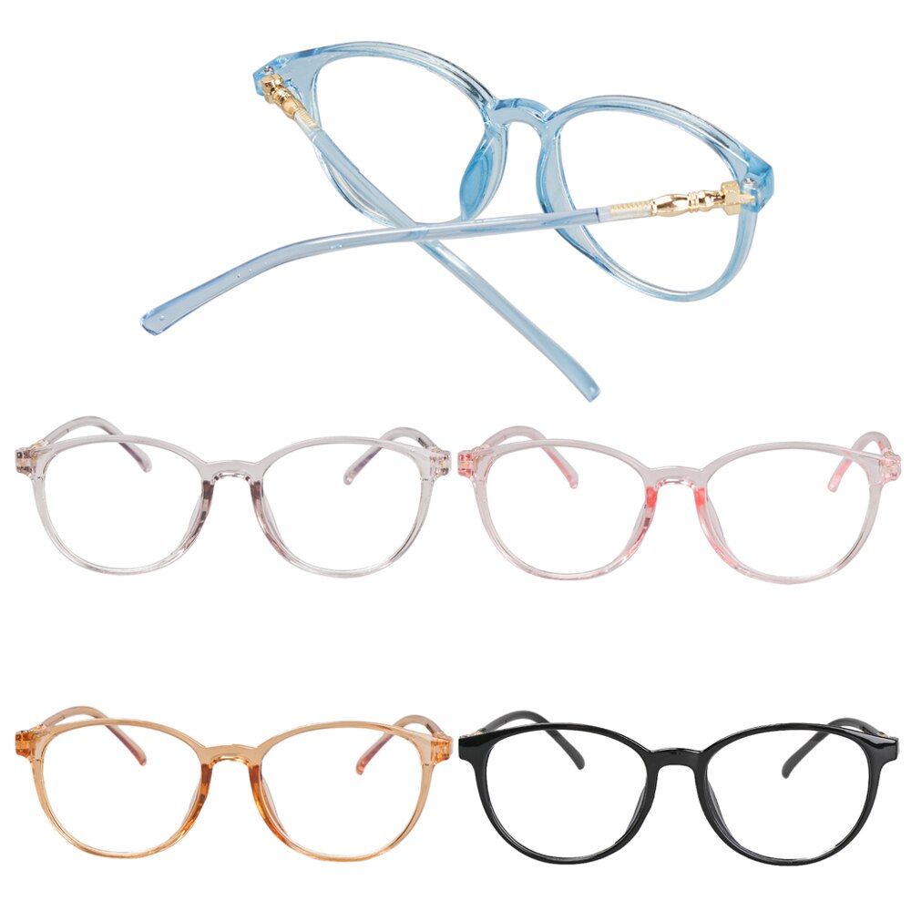 Retro transparante leesbril met heldere lenzen, montuur op sterkte, bril, brillen