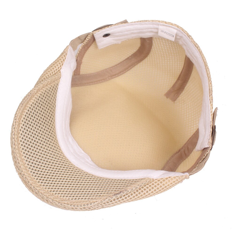 Summer Mesh Beret Hats for Men Women Casual Unisex Denim Beret Caps OutDoors Flat Cap