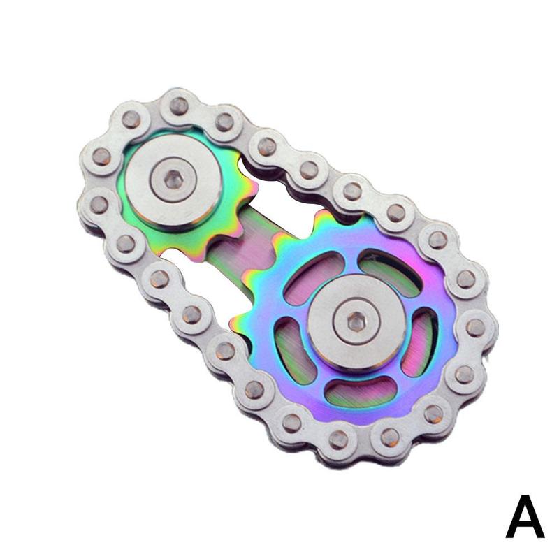 Anti-stress Fingertip Rotator Ferris Wheel Hand Fidget Finger Spinner Spinning Top Novelty Toys Relieve Stress: A