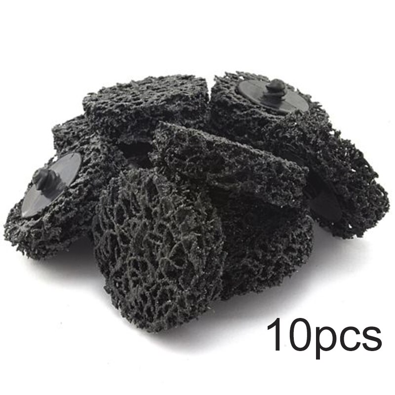 10x 2 Poly Strip Wheel Paint Rust Removal Clean Angle Grinder Disc Cleaning Kit