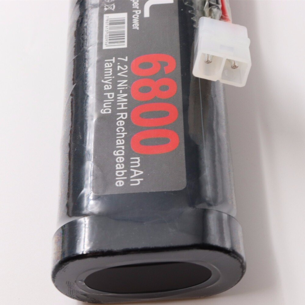 6800Mah 7.2V Nimh Rc Speelgoed Batterij Oplaadbare Flat Racing Auto Vervangende Batterij Voor Rc Vliegtuig Helicopter Boot
