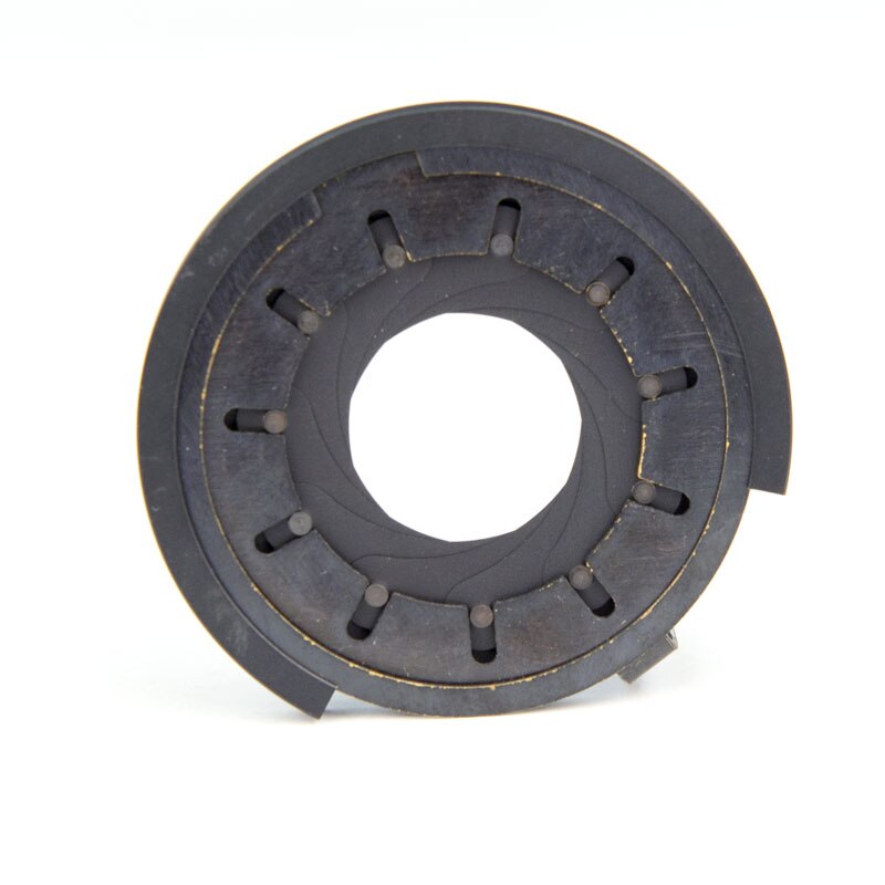 Adjustable Aperture 1.8-22mm Manual Zoom Iris Diaphragm Condense 12 Blades Camera Microscope Optical Module Adapter