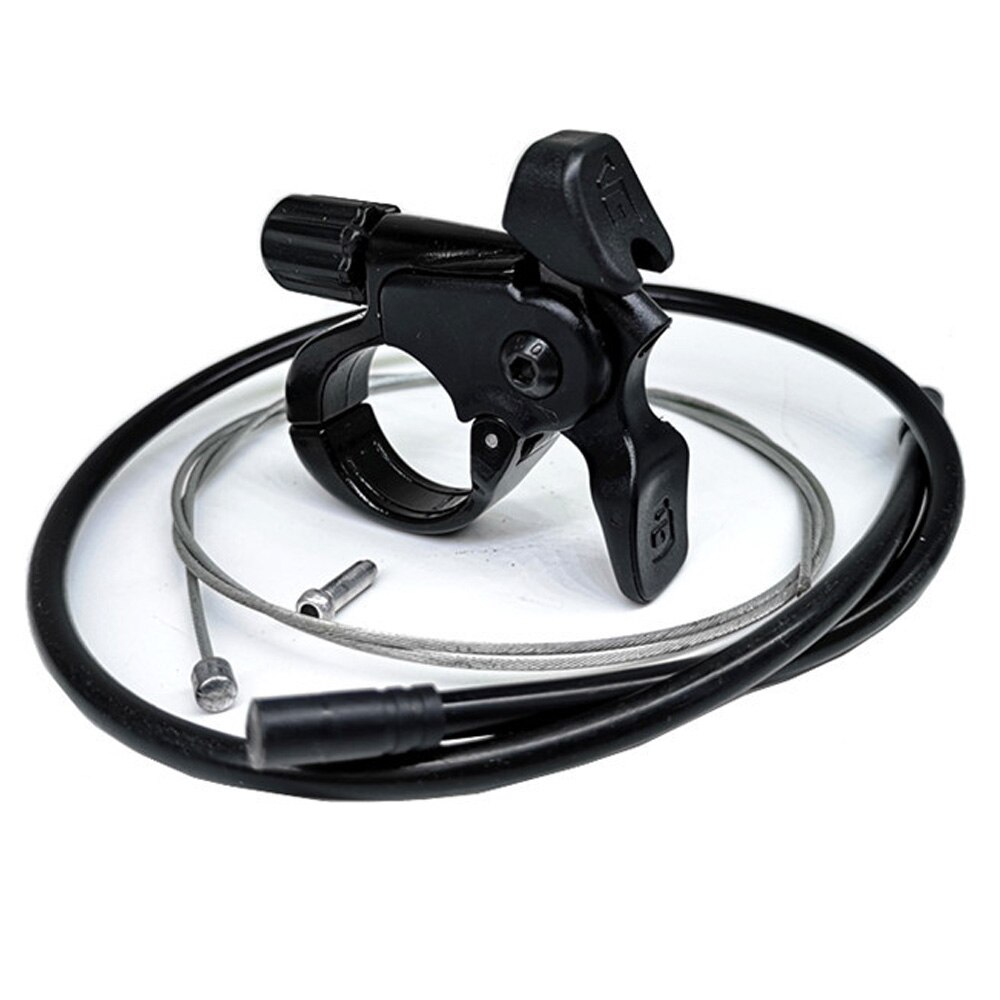Lockout Wire Control Lever for Mountain Bike Fork Controller Fox Change Switch Button: B