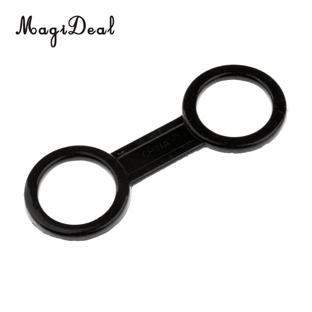 Magideal 6 Stukken Comfortabele Duiken Snorkelen Snorkel Masker Keeper Houder Retainer Zwart Zwemmen Kajak Freediving Acce