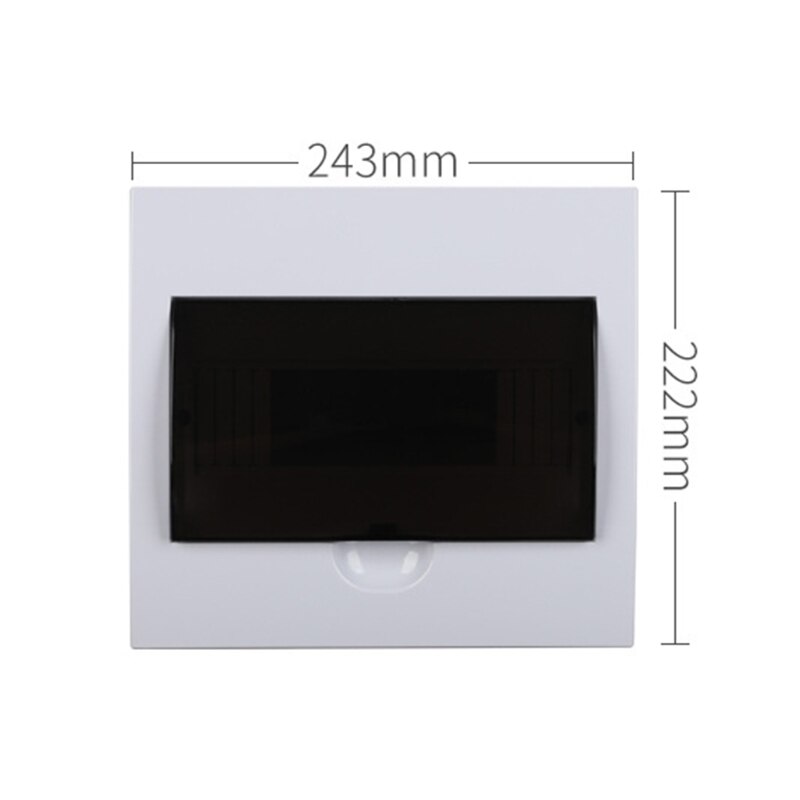 4/6/8/10/12/15/18/24 Loop Vochtwerende Stofdicht Home Hotel verdeelkast Voor Stroomonderbreker Indoor Muur: 10