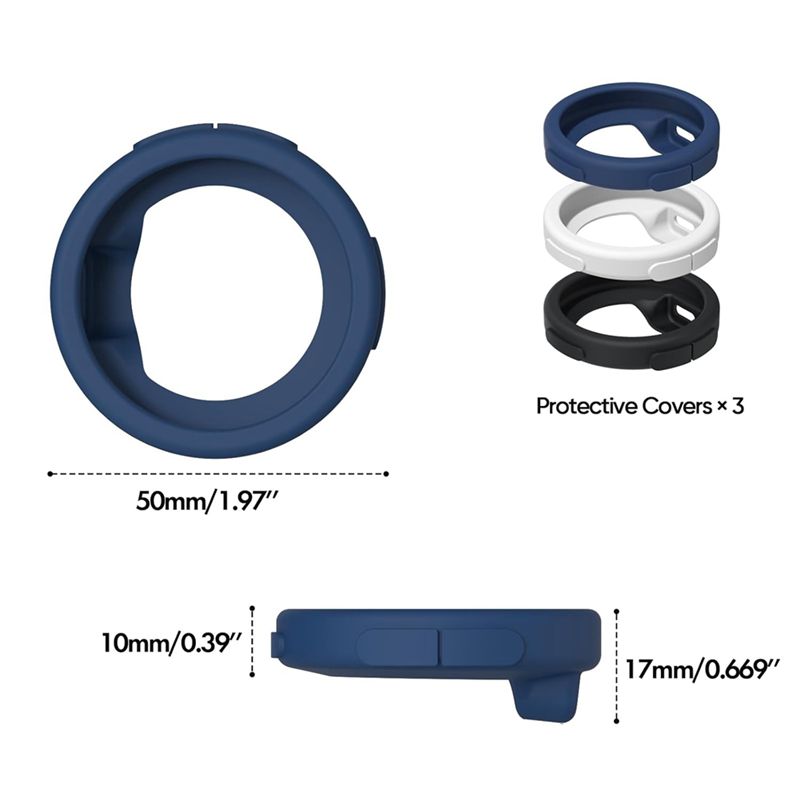 A01F-For EKO CORE 500? Digital Stethoscope,Dustproof Plug , 3-Pack Silicone Protective Cover Preventions Dust