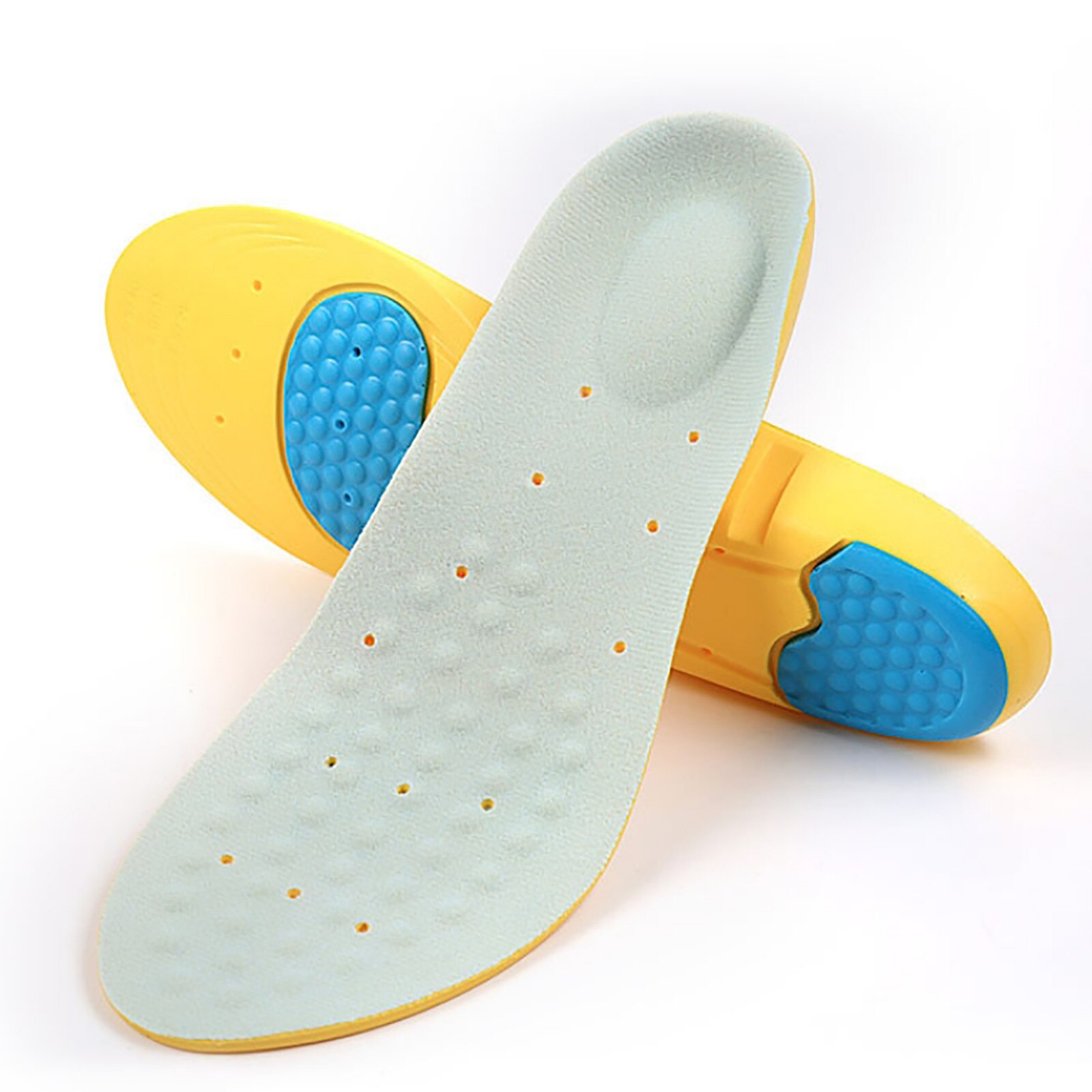 2 pezzi inserti per scarpe Unisex plantari sportivi plantari scarpe di supporto solette assorbimento degli urti soletta per scarpe da uomo da corsa per piedi