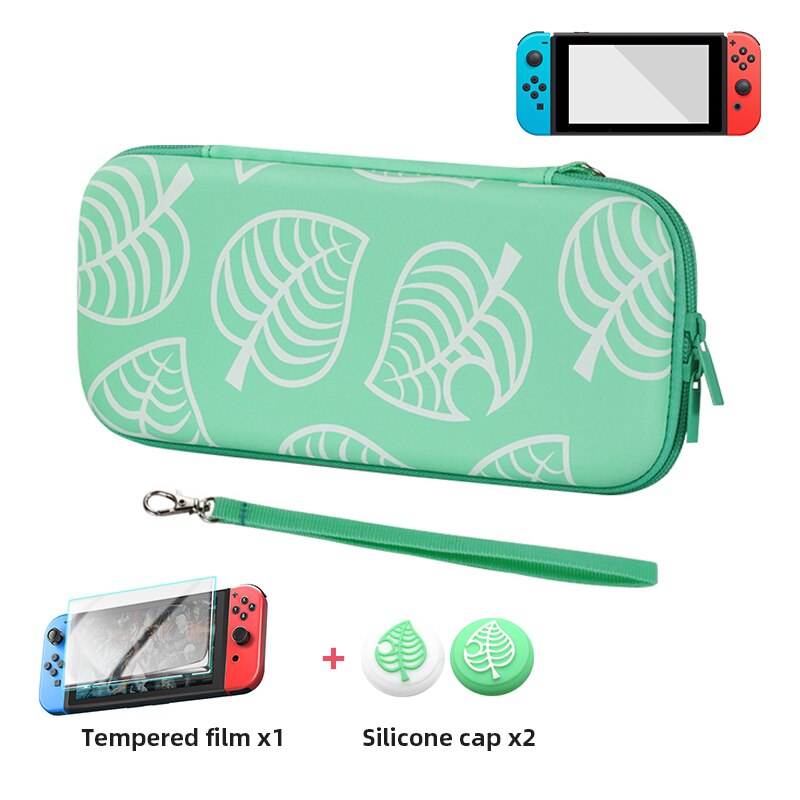 DATA FROG Cute Cat Paw Bag For Compatible-Nintendo Switch Console Hard Portable Travel Carrying Case For Switch Lite Accessories: For NS Switch 07