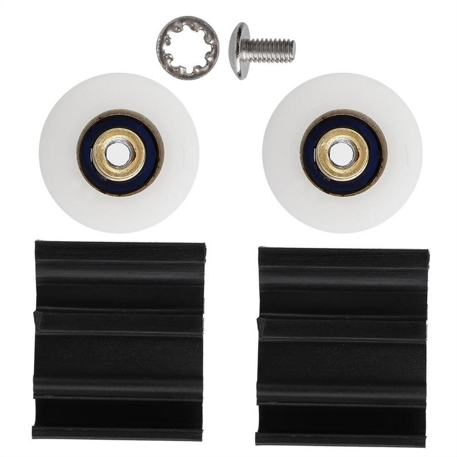 22Mm Kas Deur Wiel Vervanging Kit Hal Deur Wiel Slides Vrij Anti-Aging Flexibel En Handig
