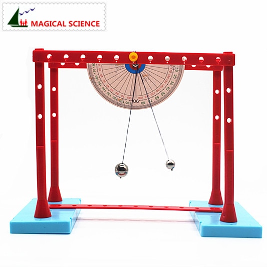 simple pendulum test experiment equipment,Funuy physics science DIY material,handmade Assembly pendulums