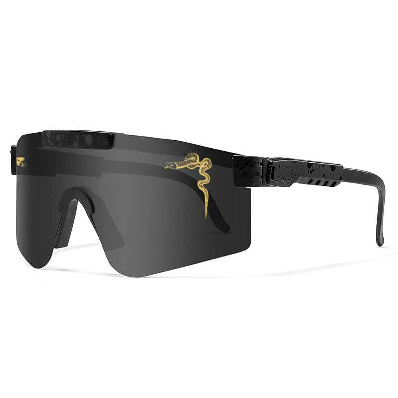 Gafas deportivas para hombre y mujer, gafas de sol para ciclismo, gafas para exteriores, piernas dobles, bicicleta, vista amplia, gafas a prueba de viento para Mtb UV400: Blanco