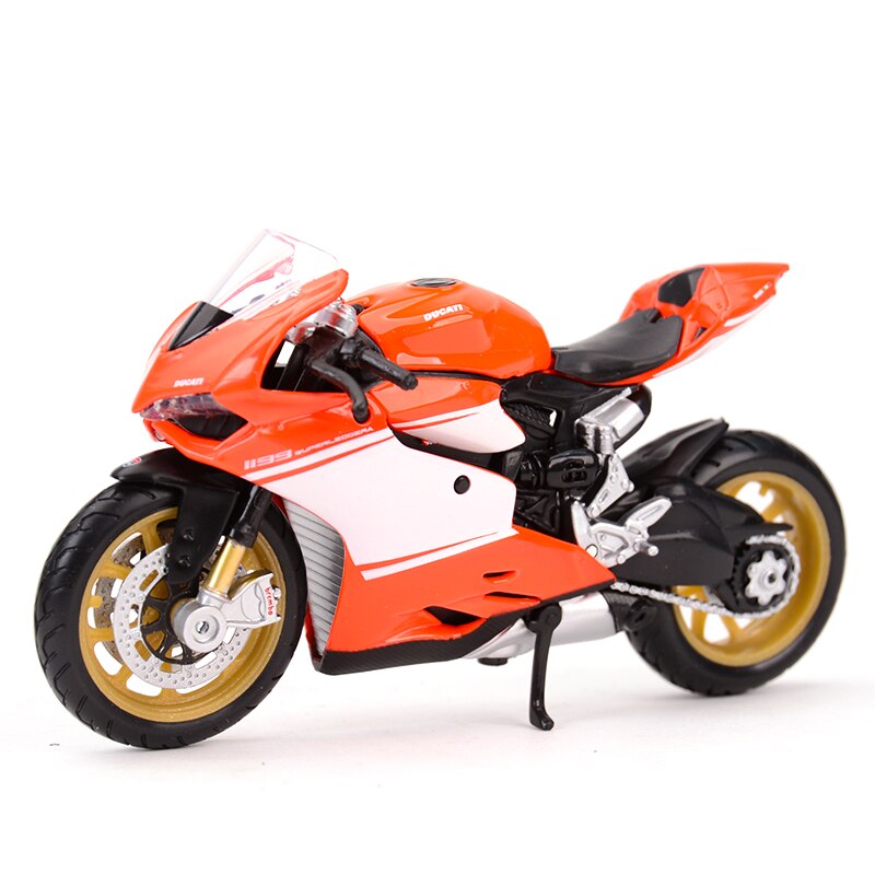 Maisto 1:18 Ducati Diavel Carbon 1199Panigale 1098S 748 848 Hypermotard Mostro Supersport S Pressofuso in Lega Modello di Moto Giocattolo: 1199 Superleggera