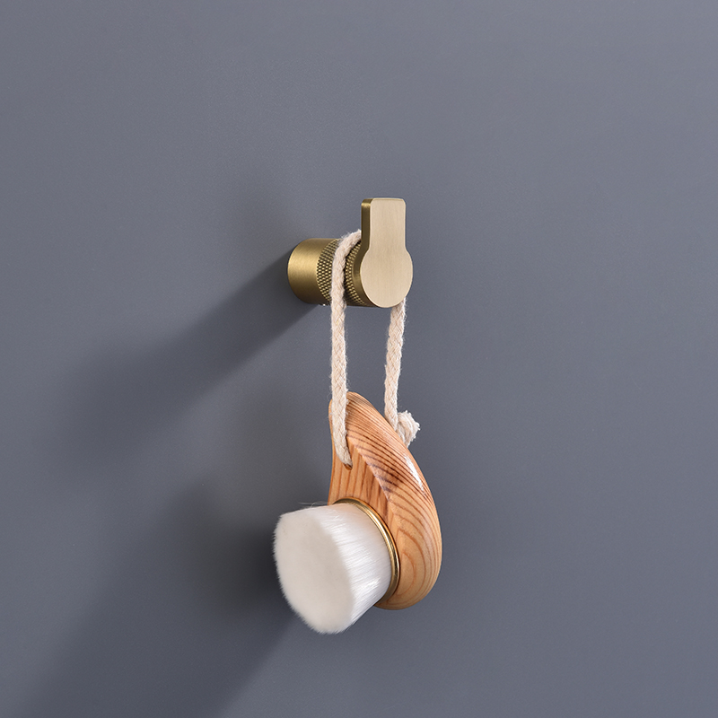 Brushed Gold Brass Coat Hook Paper Towel Holder Towel Hook Towel Ring Bath Towel Rod Kitchen Bathroom Accessories