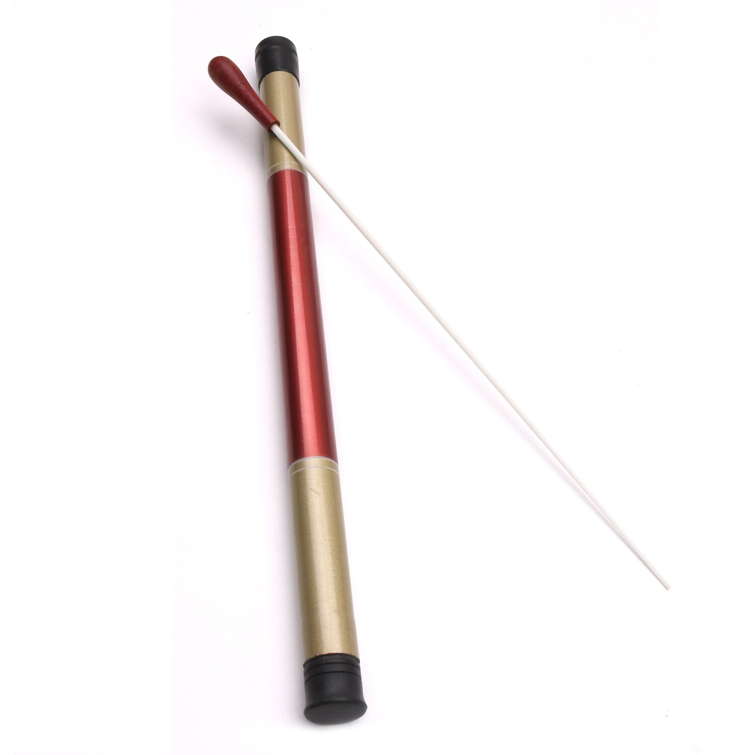 Wooden Music Conductor Batons Wood Handle Orchestra Conducting Wand Music Batons with Storage Case
