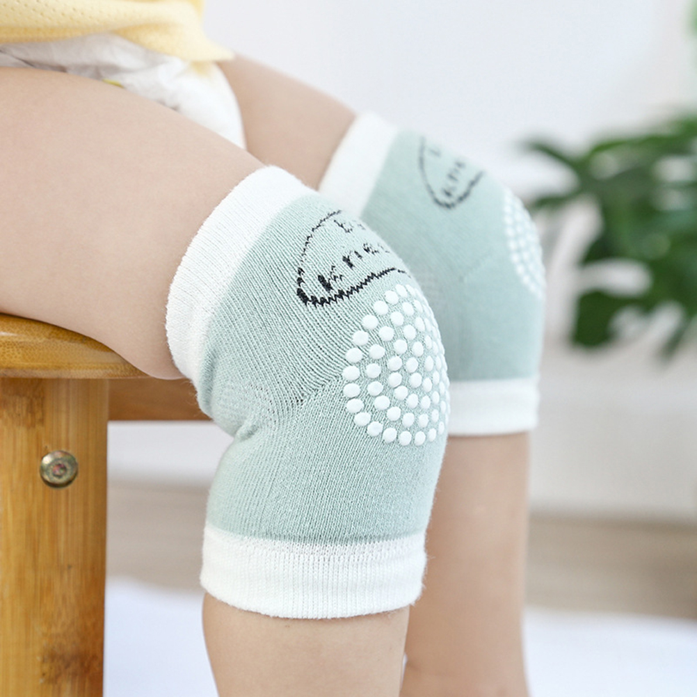 Nyfødt baby blød bomuld toddler baby knæpuder sikkerhed gennemsøgning for børn børn beskyttelse pige drenge knæbeskytter sokker  #10