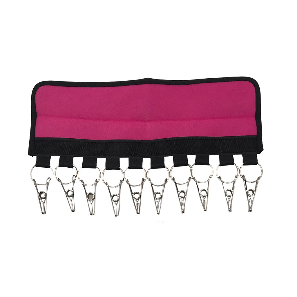 Honkbalpet rek hoedenrek thuis organizer opbergkast deur kasthanger doe-het-zelf deurhaak roestvrij staal  #35: Felroze