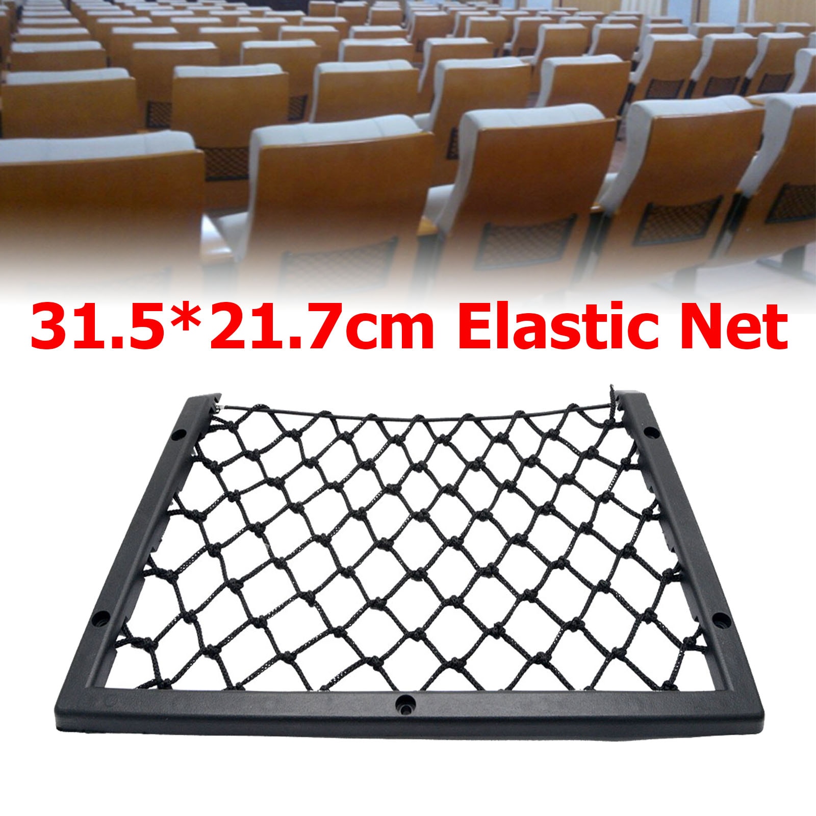 Bobil nett elastisk nett oppbevaring magasin holder rack car caravan bobil båt bilsete bok nett bag