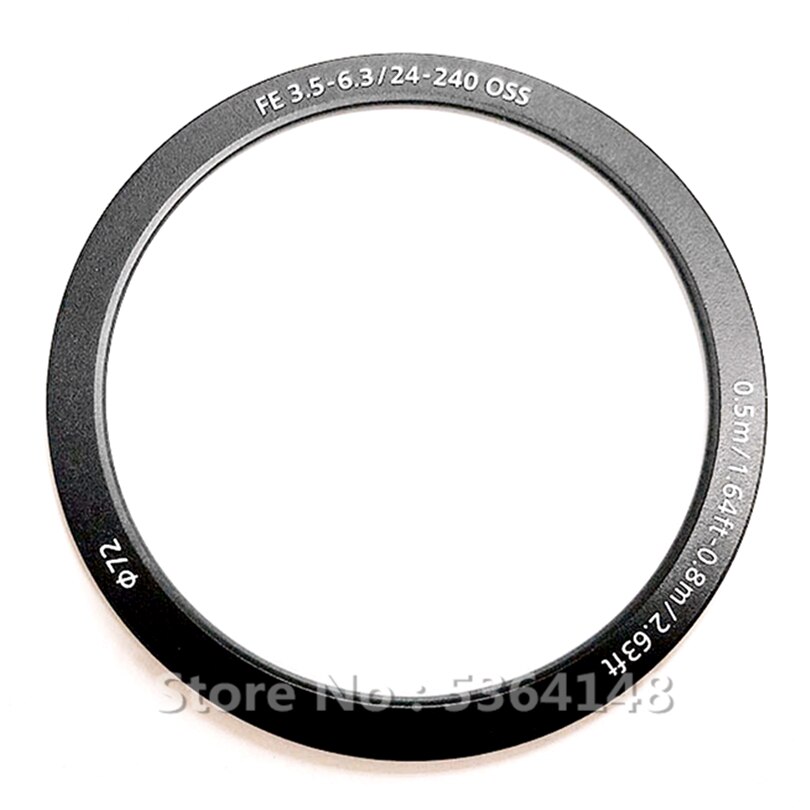 Avant nom Anneau de pièces de rechange pour Sony FE 24-240mm F3.5-6.3 OSS SEL24240 Lentille