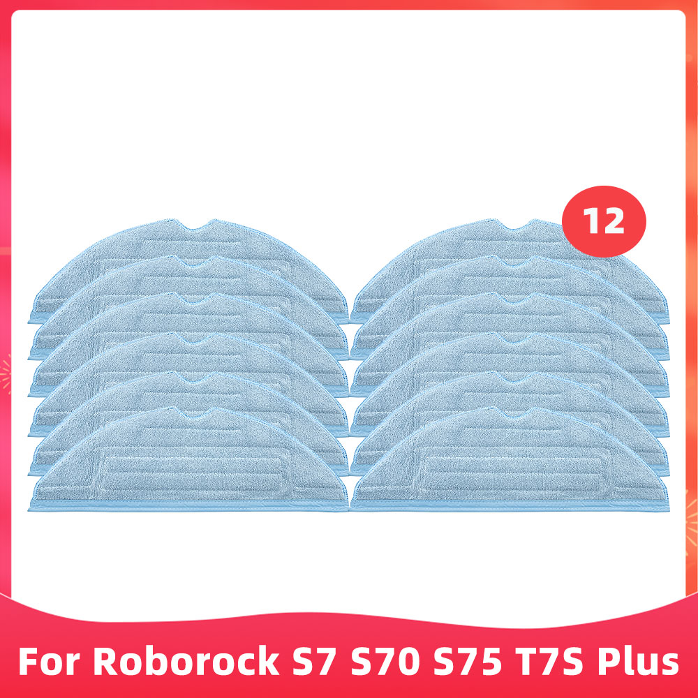 Accesorio de repuesto para aspiradoras robóticas Roborock S7, S70, S75, S7Max, S7MaxV, T7S Plus, cepillo principal, filtro Hepa: Amarillo claro