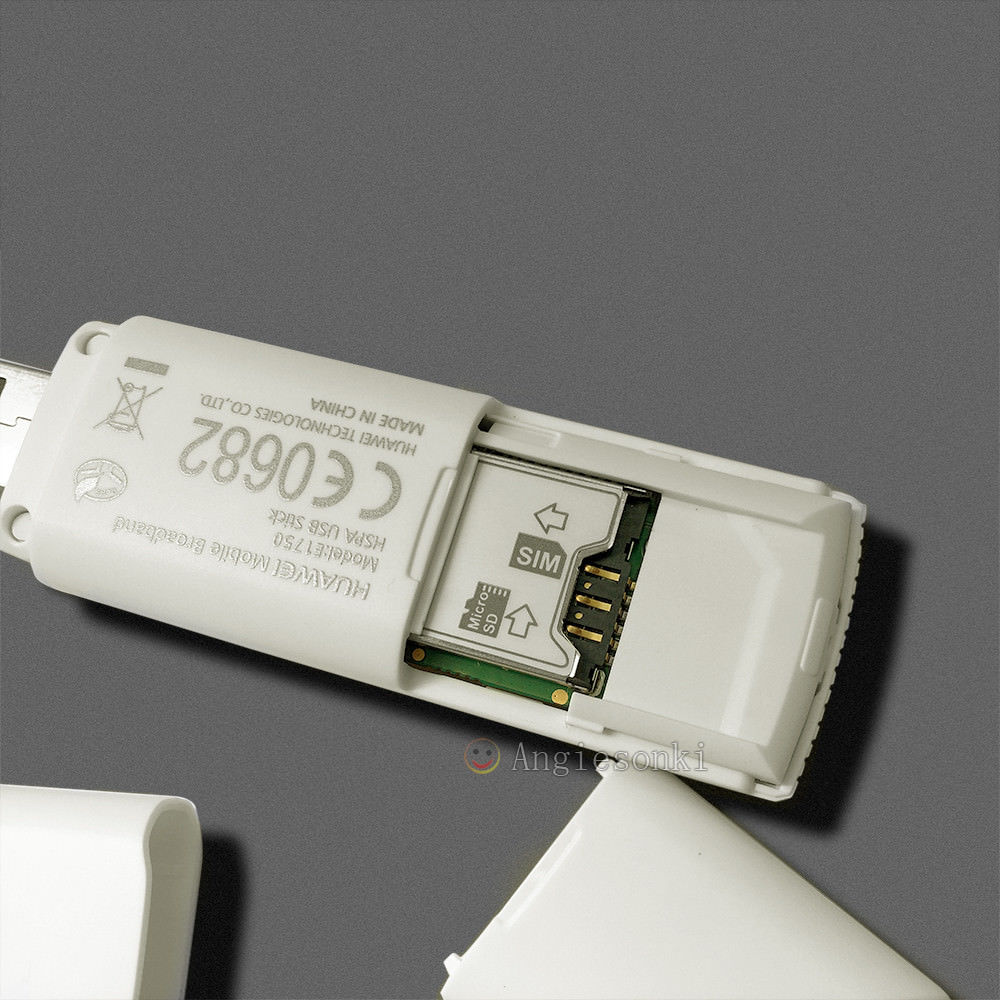Débloqué Hua.wei E1750 Dongle/GSM USB clé 3G Modem adaptateur Mobile à large bande pour Android tablette/PC/ordinateur portable 2100MHz