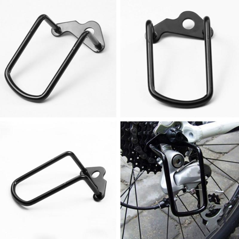 1 Stuks Verstelbare Weg Mountainbike Fiets Stalen Fiets Achter Derailleur Chain Guard Gear Mtb Bike Aluminium Protector TSLM1