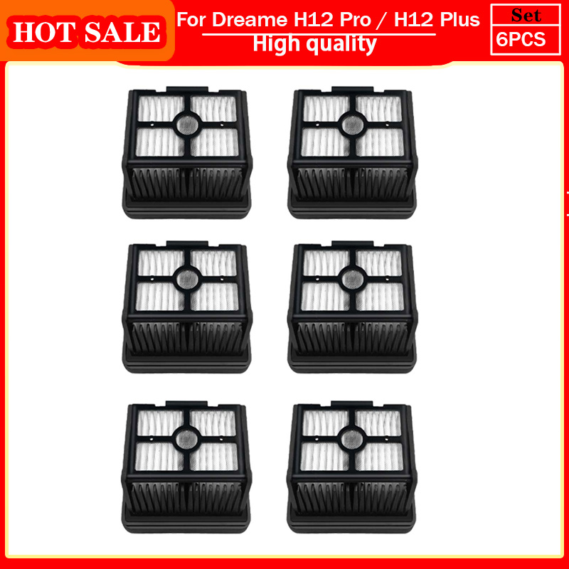 Dreame H12 Pro / H12 Plus/H13 pro plus Mix/M13 BETA Soft Brush Spare Parts Wet Dry Roller Hepa Filter Accessories: Lavender
