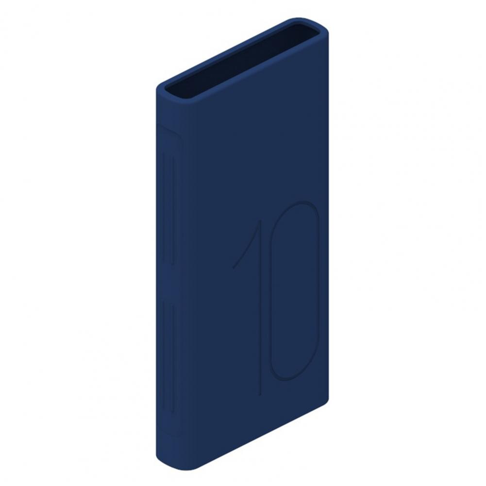 Niet-Giftige Siliconen Power Bank Beschermhoes Pouch Opbergtas Draagtas Voor Huawei Glory 10000Mah Power Bank AP09Q/S: Blue