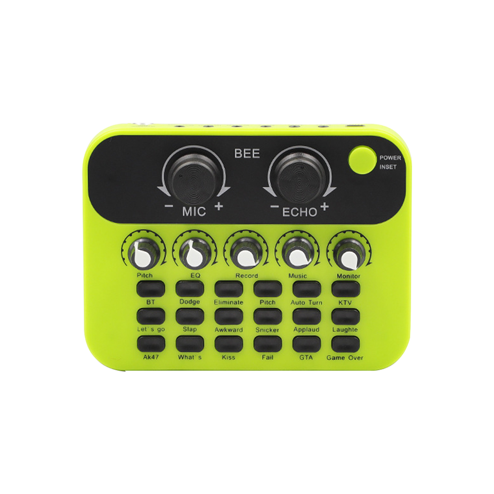 V8 Live Sound Card Online Singing Adjustable Voice Changer Durable Home Audio KTV Games For PC Computer Accessories