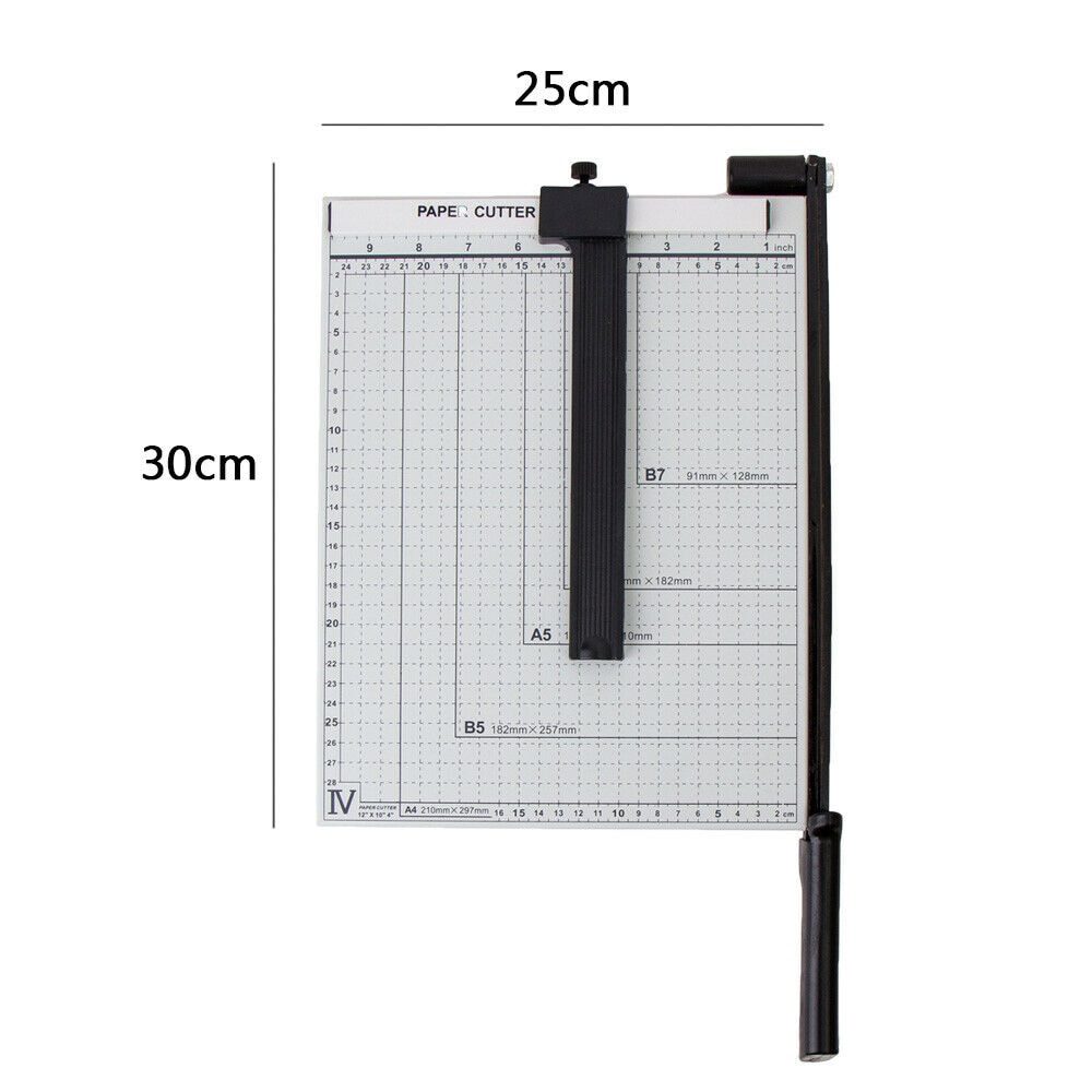 A4 Paper Guillotine Cutter Trimmer Home Office School Paper Photo Cutting Tools Cutting Machine