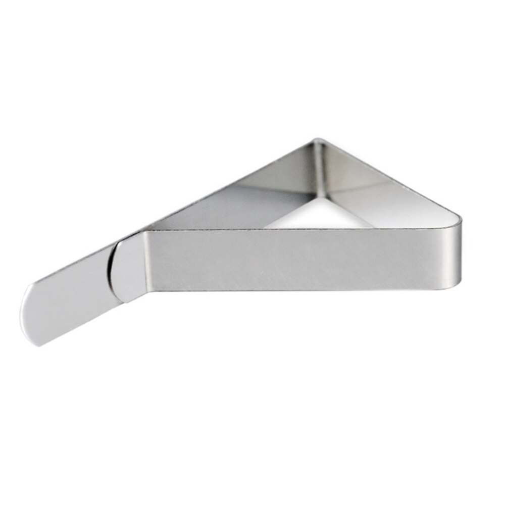 12pcs Stainless Steel Triangle Tablecloth Clips Adjustable Table Cloth Triangle Clamps 4.5cm