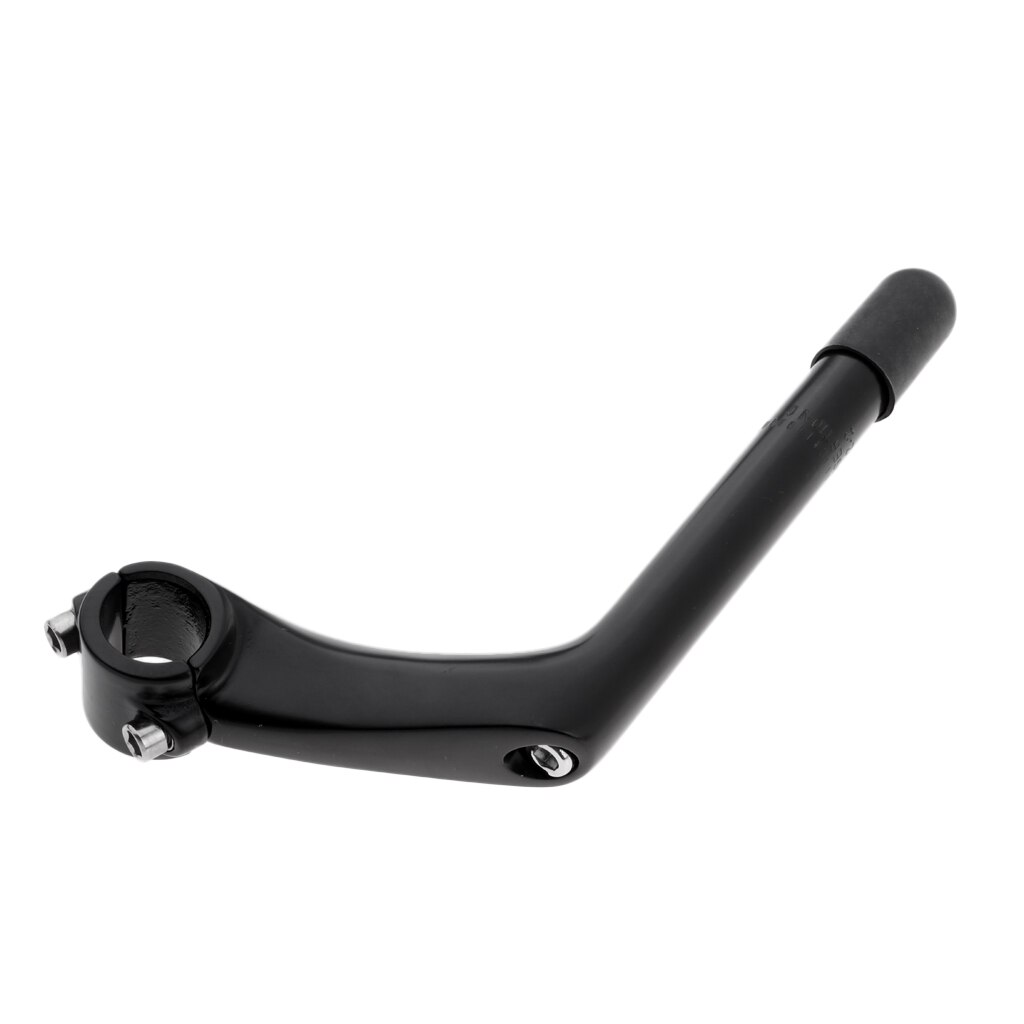Klassieke premium stuurpen 22.2mm lengtes 100mm fietsaccessoire voor fixed gear/retro en vouwfietsen: Zwart