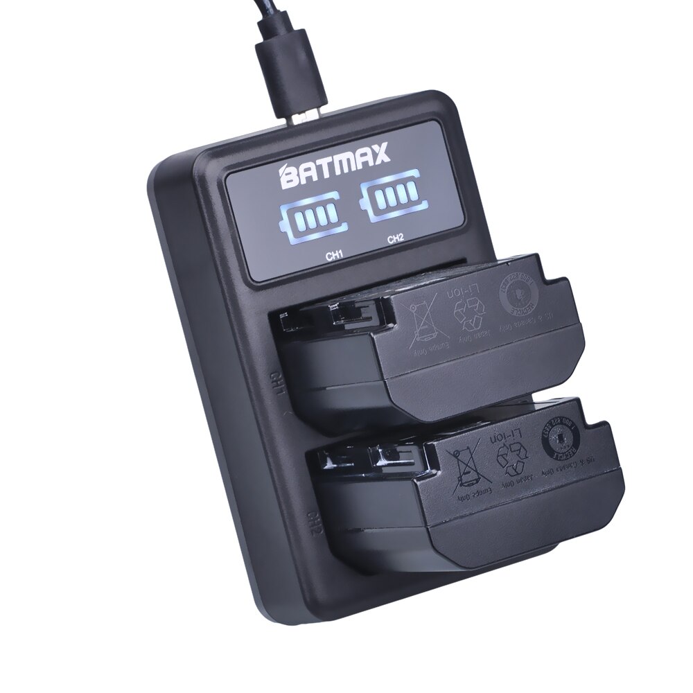 1 st 2280 mah NP-FZ100 NP FZ100 Camera Batterij + LED Dual USB Oplader voor Sony NP FZ100 en Camera ILCE-9 A7RIII A7R3 A9 7RM3 Cams