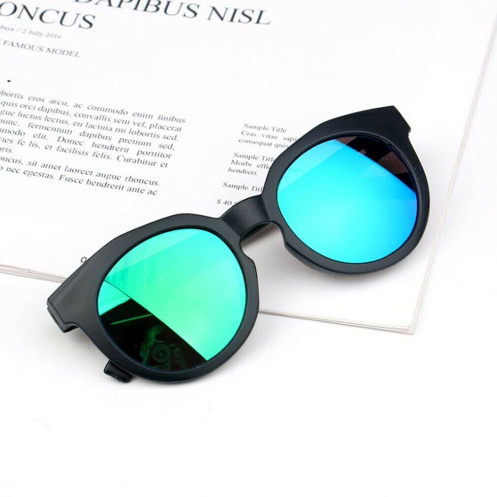 Børn solbriller  uv400 reflekterende spejl børn farverige solbriller dreng pige briller sommer udendørs strand briller
