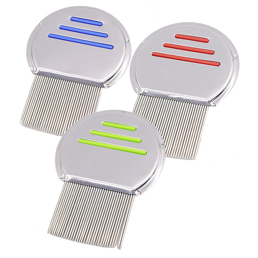 1pc novo terminator piolhos pente novo gato cão metal cabeça de piolhos pente fino dente pulga fugir lidar com suprimentos animais de estimação ferramenta de aliciamento